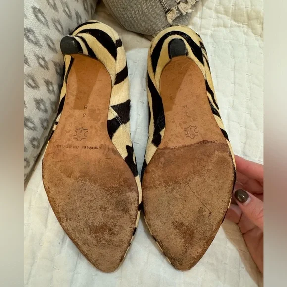 Loeffler Randall pari hair calf dress pumps - Picture 7 of 7